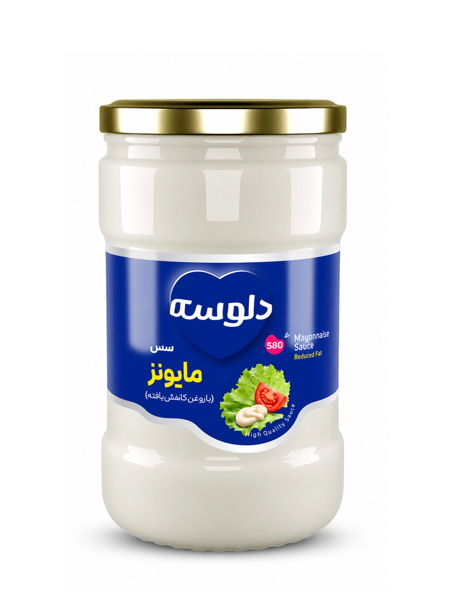 سس مایونز(با روغن کاهش یافته)دلوسه